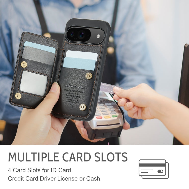 For Google Pixel 9 / 9 Pro CaseMe C22 Card Slots Holder RFID Anti-theft Phone Case
