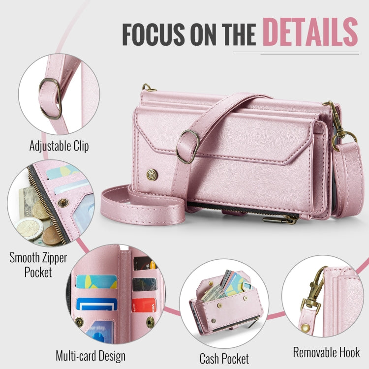 For Google  Pixel 10 / 10 Pro / 9 CaseMe C36 Card Slots Zipper Wallet RFID Anti-theft Leather Phone Case