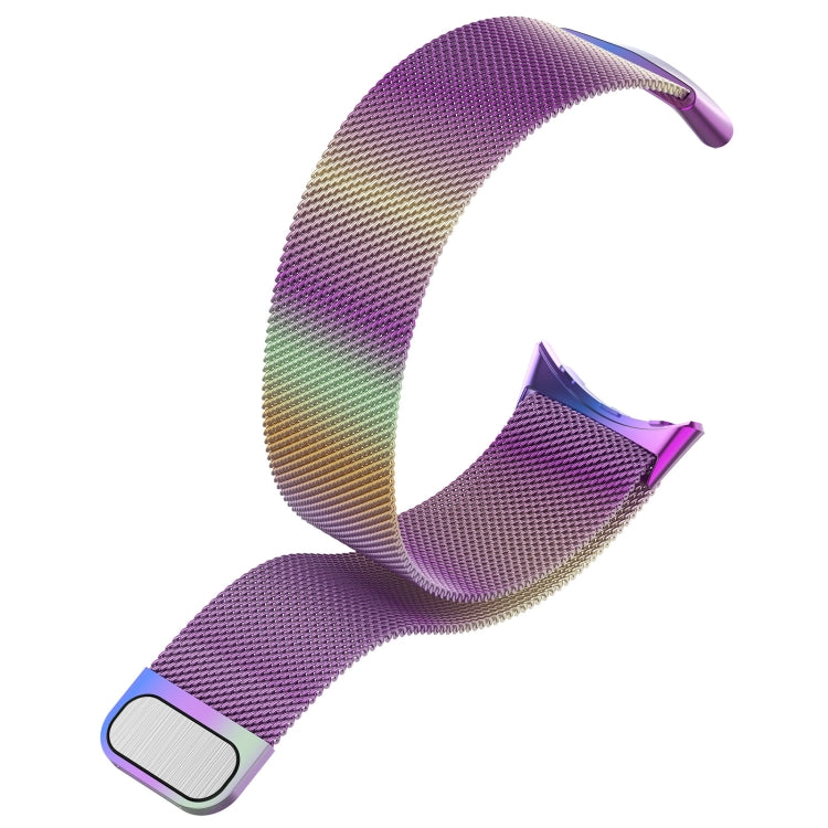 For Google Pixel Watch 4 / 3 / 2 / 1 41mm Milanese Metal Magnetic Watch Band