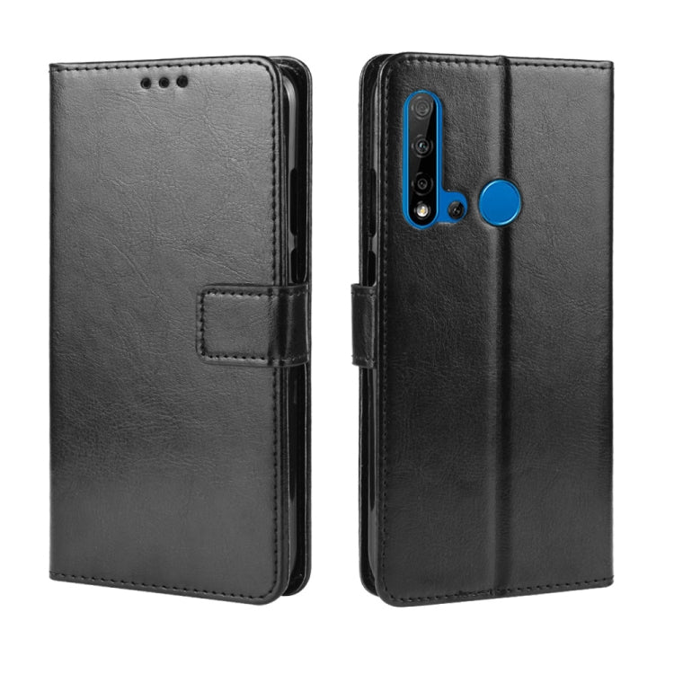 Retro Crazy Horse Texture Horizontal Flip Leather Case for Huawei P20 lite (2019) / Nova 5i, with Holder & Card Slots & Photo Frame