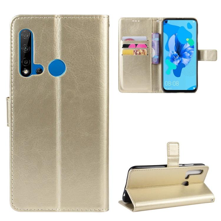 Retro Crazy Horse Texture Horizontal Flip Leather Case for Huawei P20 lite (2019) / Nova 5i, with Holder & Card Slots & Photo Frame
