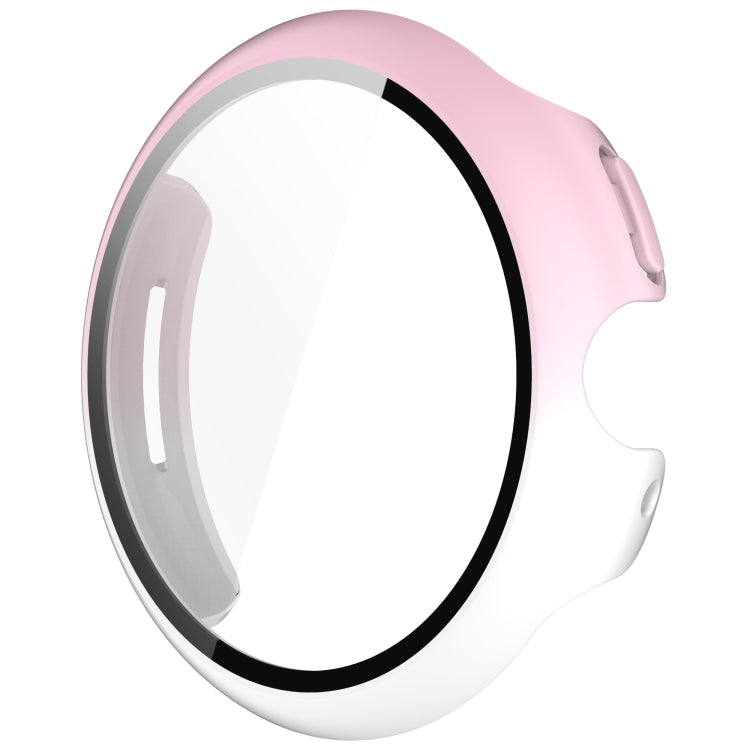 For Google Pixel Watch 3 45mm PC + Tempered Film Integrated Watch Protective Case