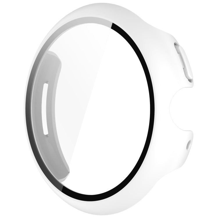 For Google Pixel Watch 3 45mm PC + Tempered Film Integrated Watch Protective Case
