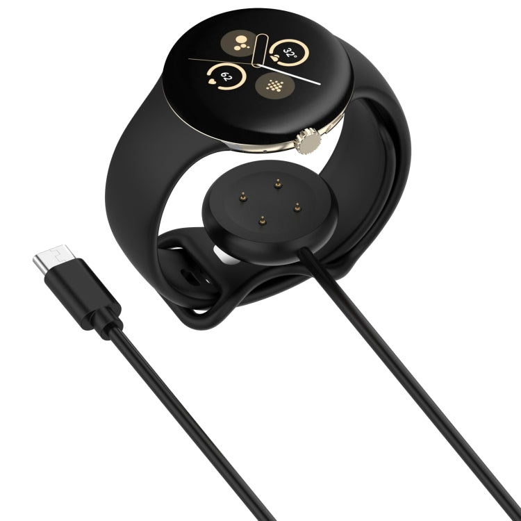 For Google Pixel Watch 3 41 / 45mm USB-C / Type-C Interface Smart Watch Charging Cable, Length: 1m