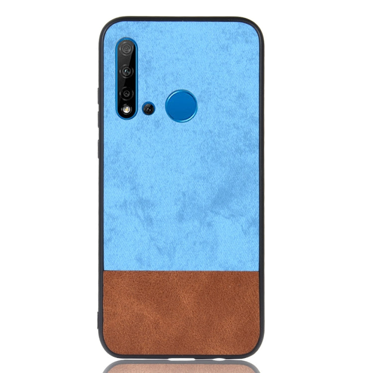 Shockproof Color Matching Denim PC + PU + TPU Protective Case for Huawei nova 5i / P20 Lite 2019