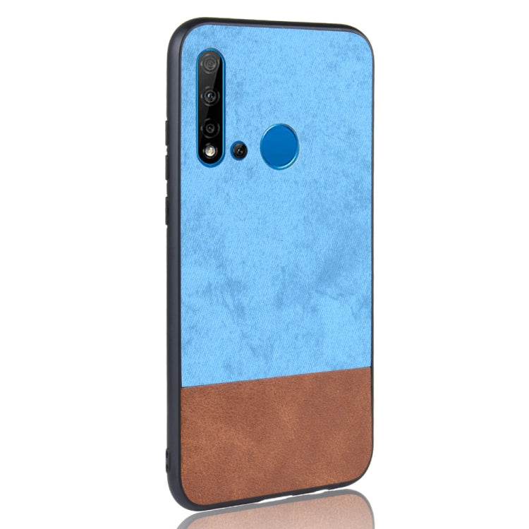 Shockproof Color Matching Denim PC + PU + TPU Protective Case for Huawei nova 5i / P20 Lite 2019