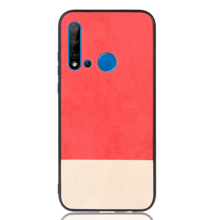 Shockproof Color Matching Denim PC + PU + TPU Protective Case for Huawei nova 5i / P20 Lite 2019