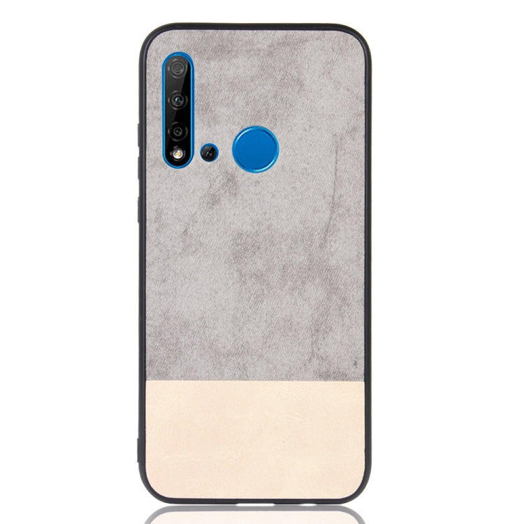 Shockproof Color Matching Denim PC + PU + TPU Protective Case for Huawei nova 5i / P20 Lite 2019