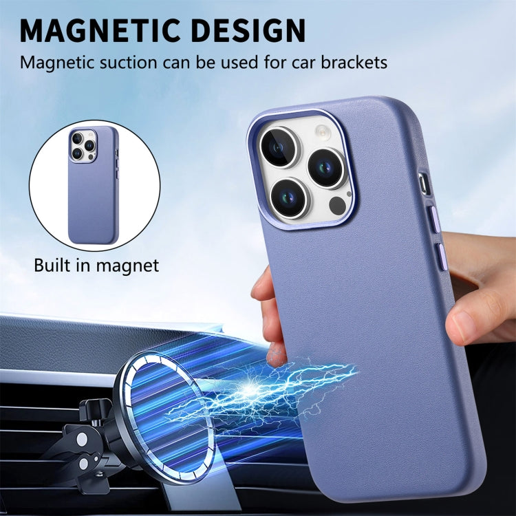 For iPhone 13 Pro Electroplated Metal Button MagSafe Phone Case