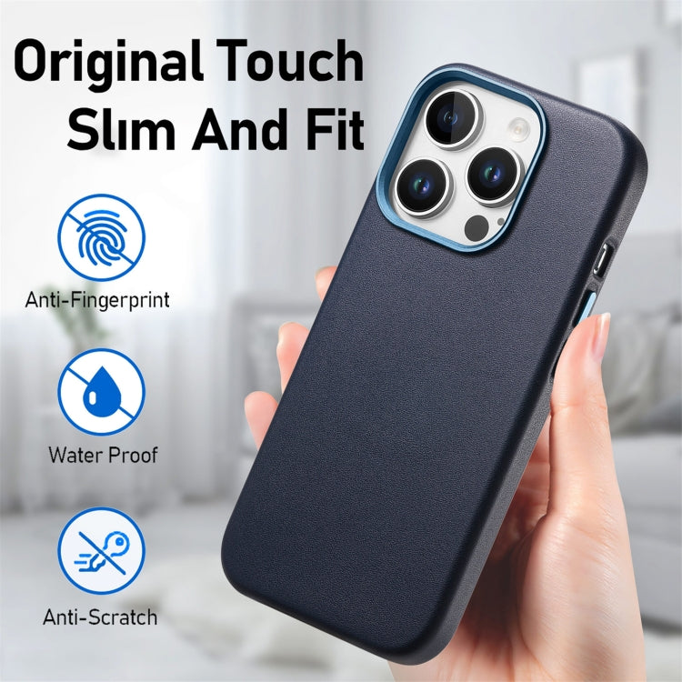 For iPhone 13 Pro Electroplated Metal Button MagSafe Phone Case