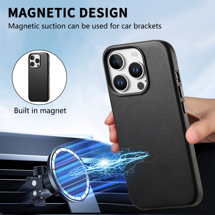 For iPhone 13 Pro Max Electroplated Metal Button MagSafe Phone Case