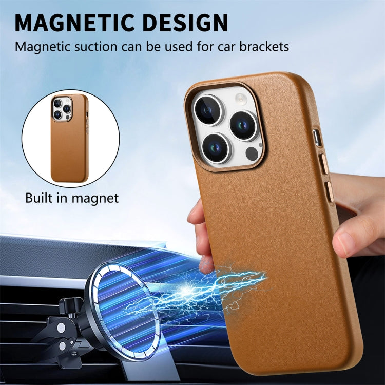 For iPhone 13 Pro Max Electroplated Metal Button MagSafe Phone Case
