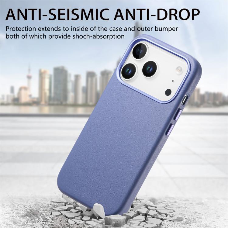 For iPhone 17 Pro Electroplated Metal Button MagSafe Phone Case