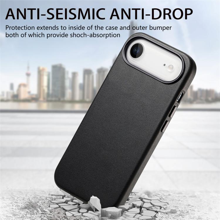 For iPhone Air Electroplated Metal Button MagSafe Phone Case