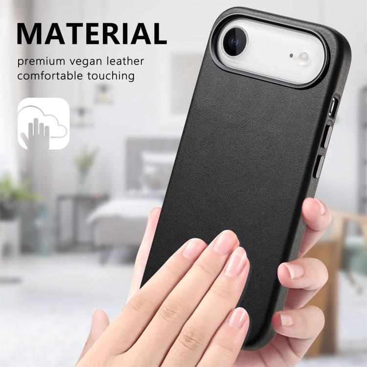 For iPhone Air Electroplated Metal Button MagSafe Phone Case