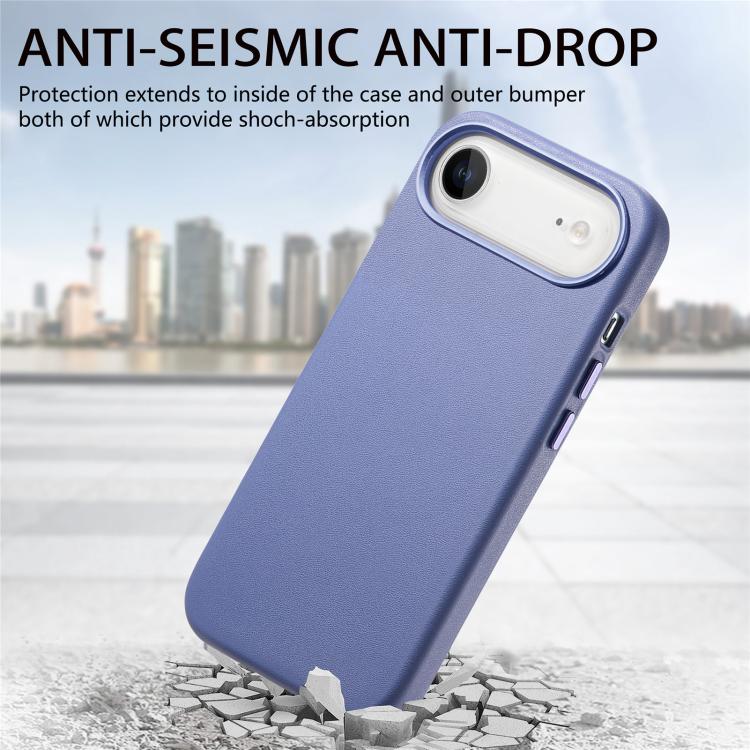 For iPhone Air Electroplated Metal Button MagSafe Phone Case