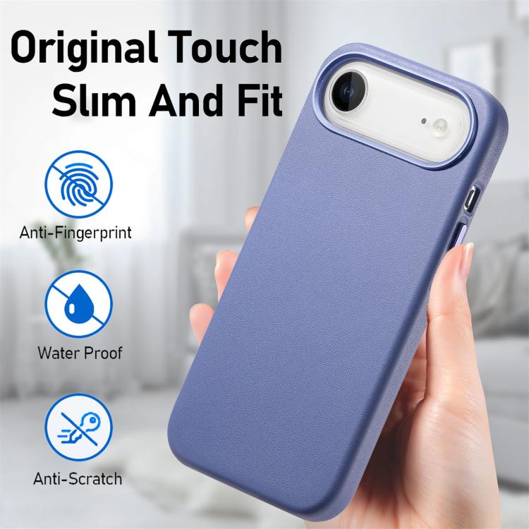 For iPhone Air Electroplated Metal Button MagSafe Phone Case