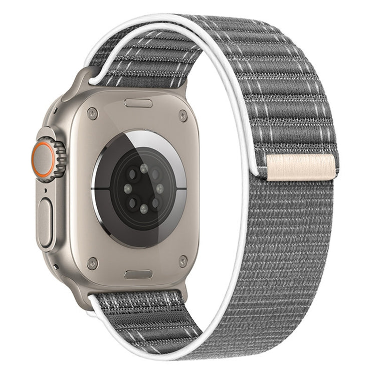 For Apple Watch SE 2022 40mm Sea Wave Nylon Hook and Loop Fastener Watch Band