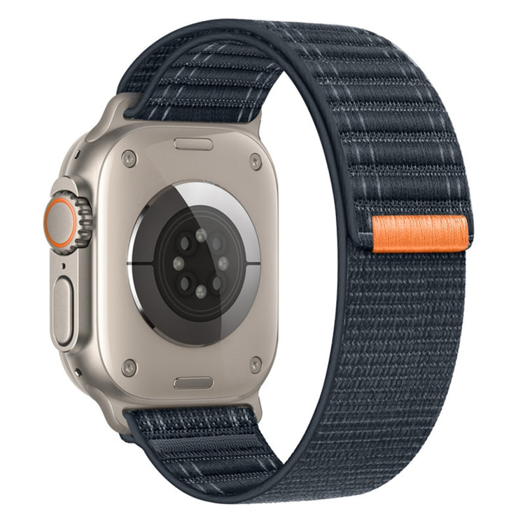 For Apple Watch Series 4 40mm Sea Wave Nylon Hook and Loop Fastener Watch Band