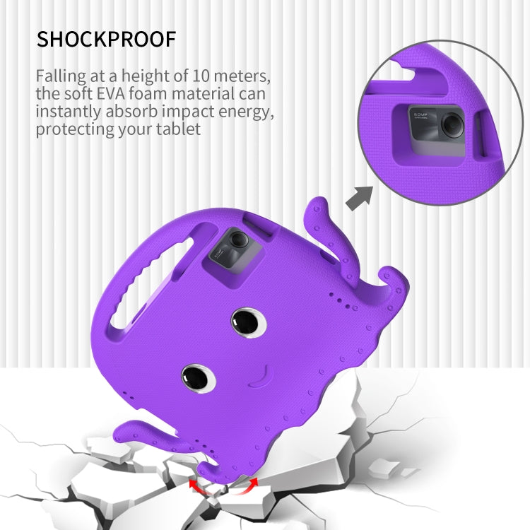 For Xiaomi Pad 5 / 5 Pro 2021 Octopus Style EVA Hybrid PC Shockproof Tablet Case with Strap