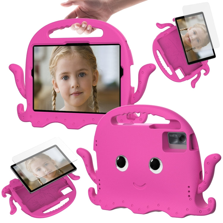 For Xiaomi Pad 6 / 6 Pro 2023 Octopus Style EVA Hybrid PC Shockproof Tablet Case with Strap