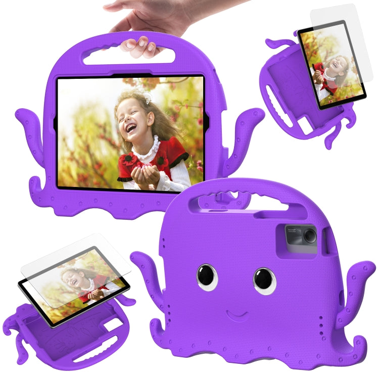 For Xiaomi Pad 6 / 6 Pro 2023 Octopus Style EVA Hybrid PC Shockproof Tablet Case with Strap