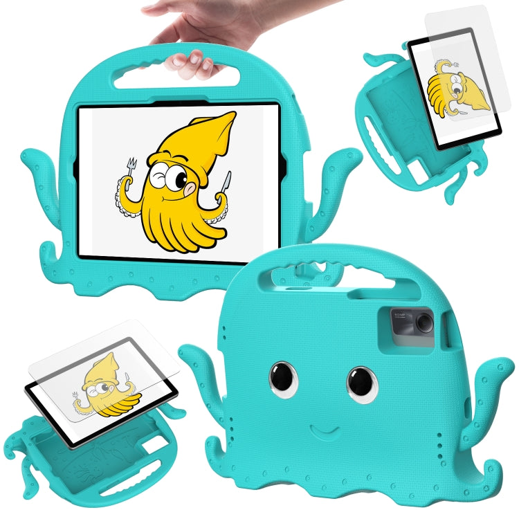 For Xiaomi Pad 6 / 6 Pro 2023 Octopus Style EVA Hybrid PC Shockproof Tablet Case with Strap