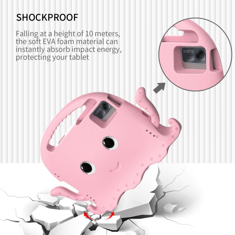 For Xiaomi Redmi Pad 2 /SE 11 2025 Octopus Style EVA Hybrid PC Shockproof Tablet Case with Strap