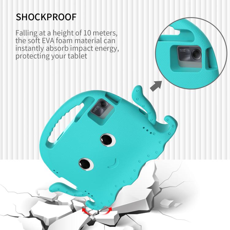 For Xiaomi Redmi Pad 2 /SE 11 2025 Octopus Style EVA Hybrid PC Shockproof Tablet Case with Strap