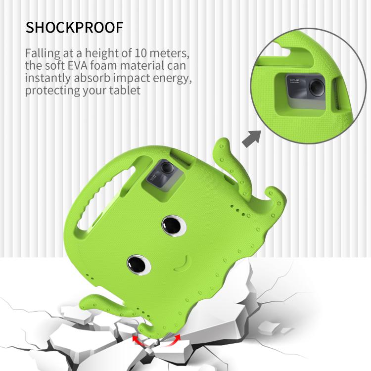 For Xiaomi Redmi Pad 2 /SE 11 2025 Octopus Style EVA Hybrid PC Shockproof Tablet Case with Strap