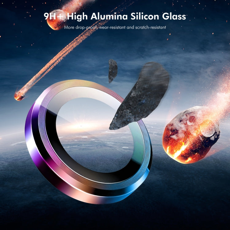 For Honor Magic V Flip ENKAY Hat-Prince 9H Rear Camera Lens Aluminium Alloy Tempered Glass Film