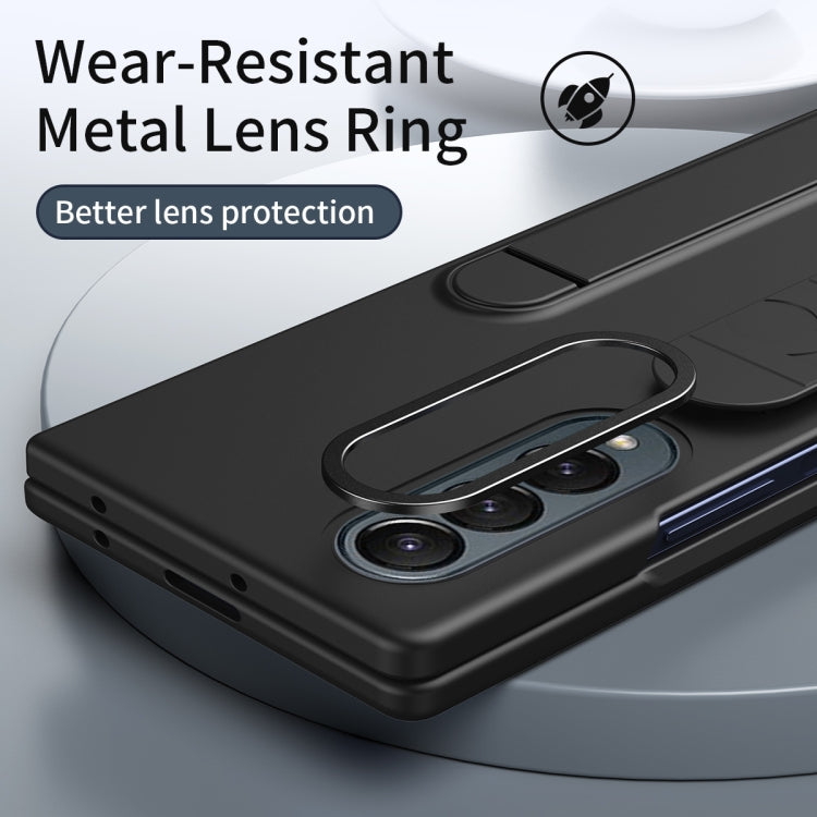 For Samsung Galaxy Z Fold4 Star Pattern Wristband Holder Phone Case