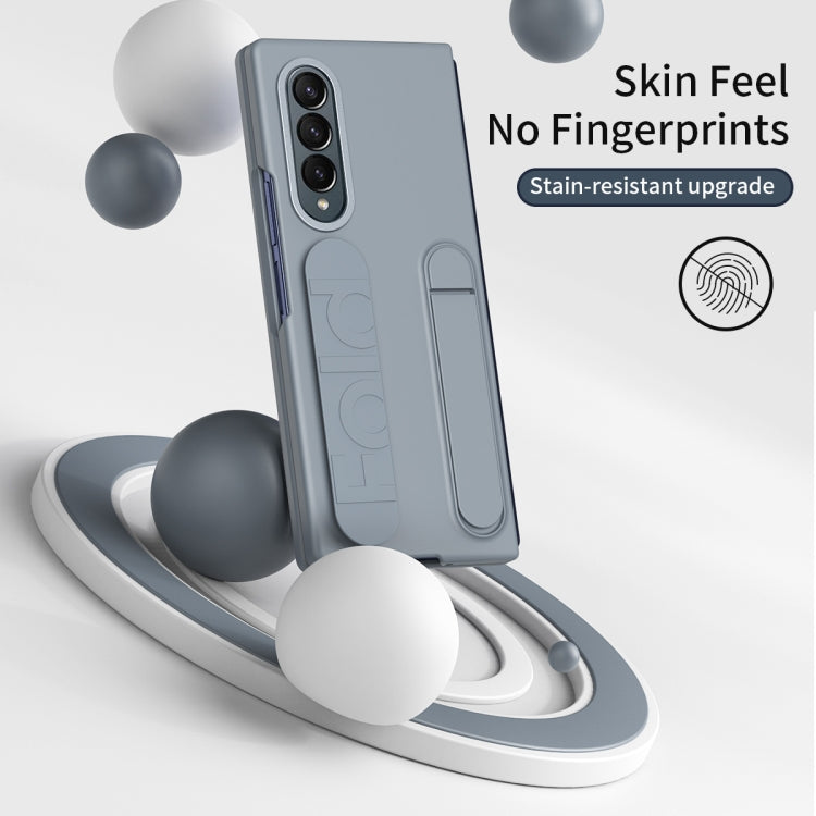 For Samsung Galaxy Z Fold4 Star Pattern Wristband Holder Phone Case