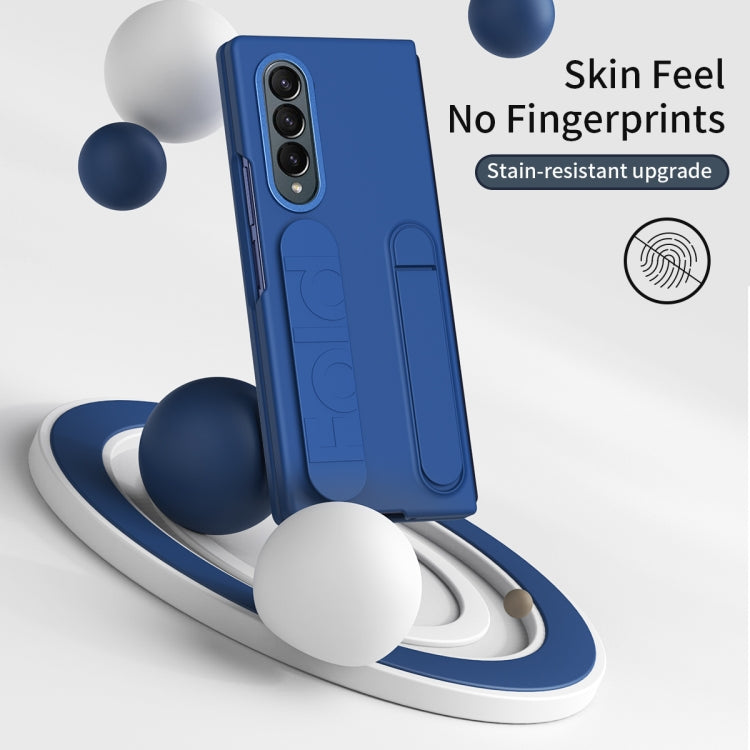 For Samsung Galaxy Z Fold4 Star Pattern Wristband Holder Phone Case