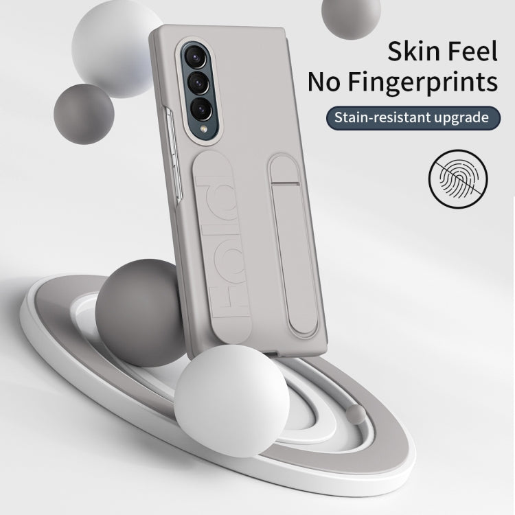 For Samsung Galaxy Z Fold4 Star Pattern Wristband Holder Phone Case