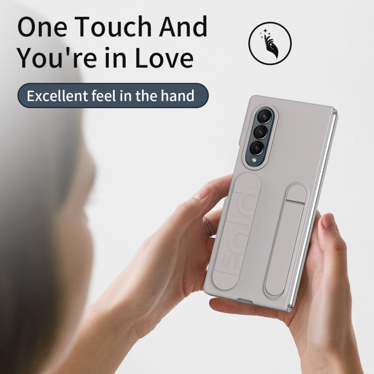 For Samsung Galaxy Z Fold4 Star Pattern Wristband Holder Phone Case