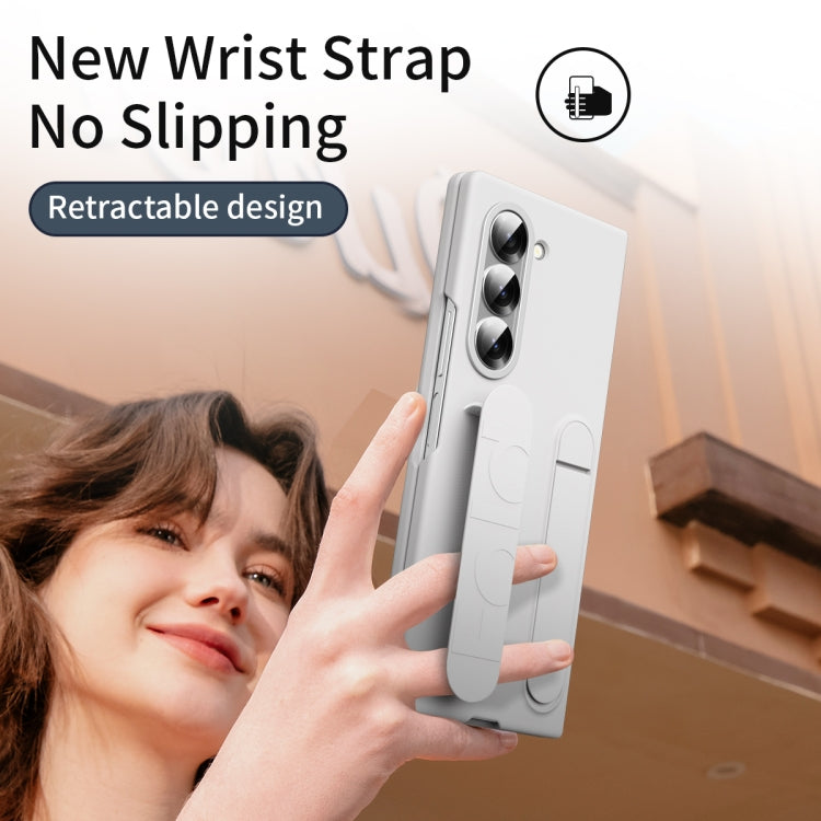 For Samsung Galaxy Z Fold5 5G Star Pattern Wristband Holder Phone Case
