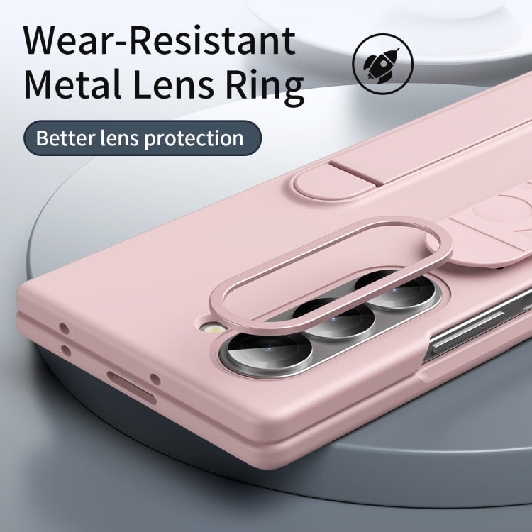 For Samsung Galaxy Z Fold5 5G Star Pattern Wristband Holder Phone Case