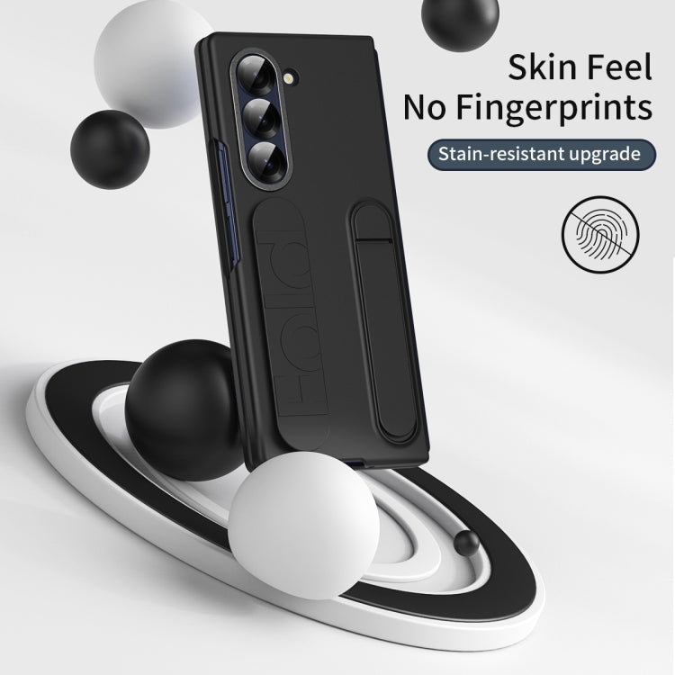 For Samsung Galaxy Z Fold5 5G Star Pattern Wristband Holder Phone Case