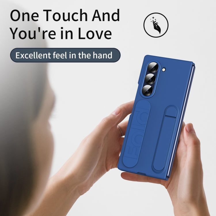 For Samsung Galaxy Z Fold5 5G Star Pattern Wristband Holder Phone Case