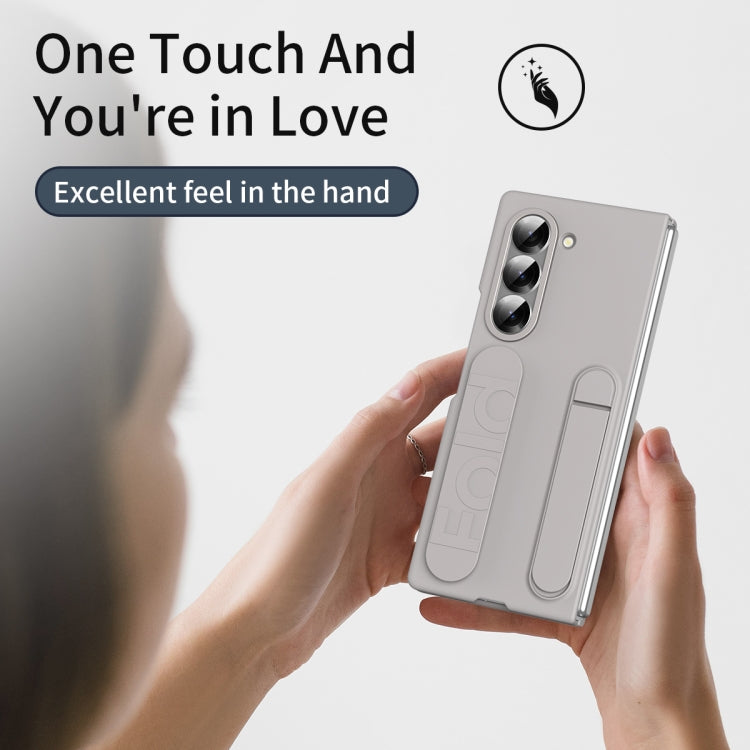 For Samsung Galaxy Z Fold5 5G Star Pattern Wristband Holder Phone Case
