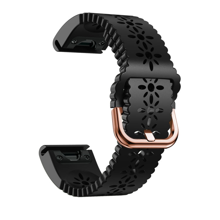 For Garmin Descent Mk3 43mm Lace Breathable 20mm Silicone Watch Band