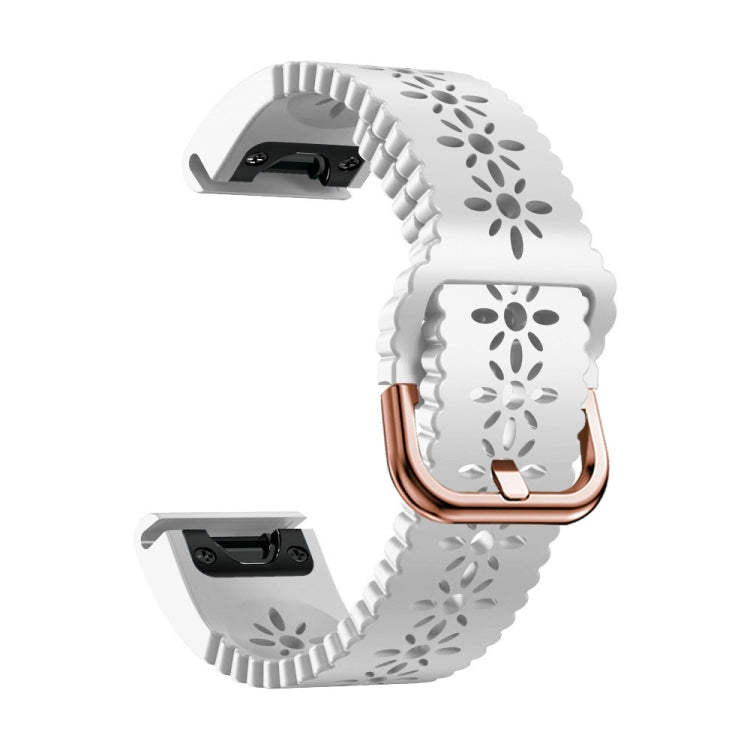 For Garmin Epix Pro 42mm Lace Breathable 20mm Silicone Watch Band