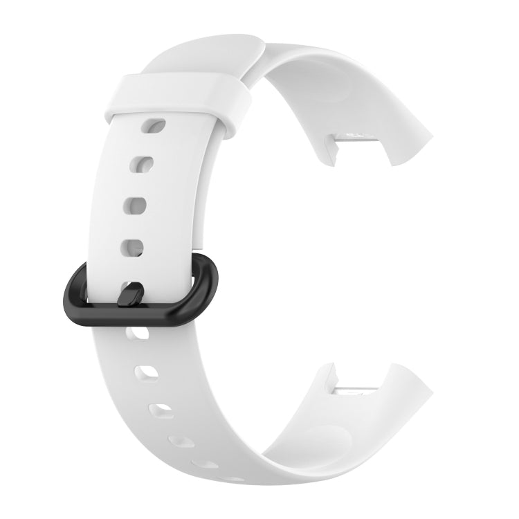 For Redmi Horloge 2 Solid Color Black Steel Buckle Silicone Watch Band