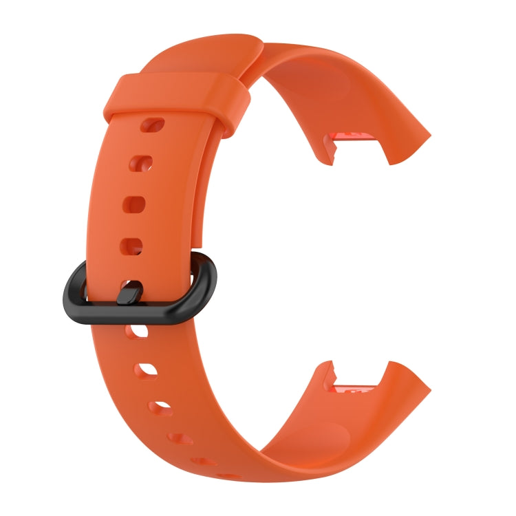 For Redmi Horloge 2 Solid Color Black Steel Buckle Silicone Watch Band