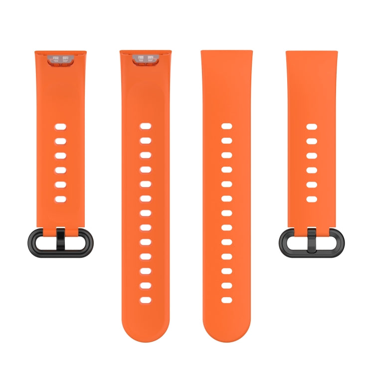 For Redmi Horloge 2 Solid Color Black Steel Buckle Silicone Watch Band