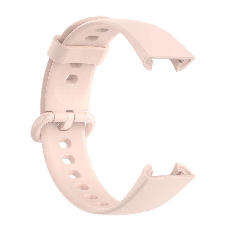 For Redmi Horloge 2 Solid Color Black Steel Buckle Silicone Watch Band