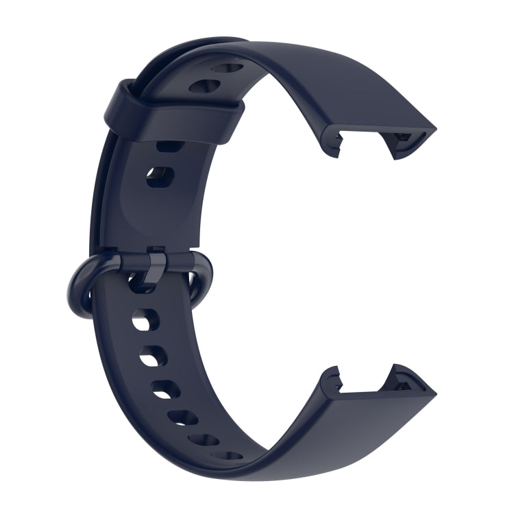 For Redmi Horloge 2 Solid Color Black Steel Buckle Silicone Watch Band