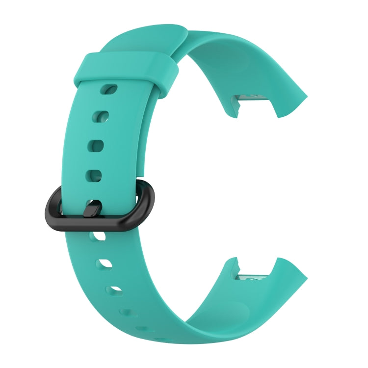 For Redmi Horloge 2 Solid Color Black Steel Buckle Silicone Watch Band