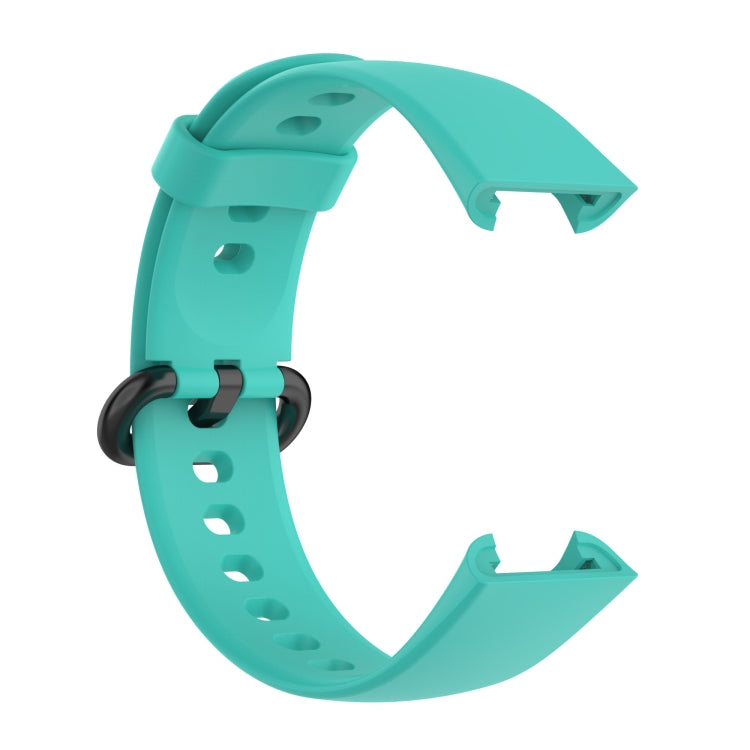 For Redmi Horloge 2 Solid Color Black Steel Buckle Silicone Watch Band